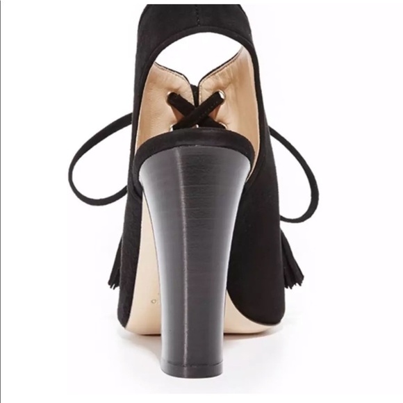 Club Monaco / mireva black lace up booties - Picture 8 of 9